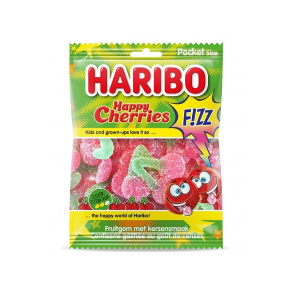 HARIBO HAPPY CHERRIES FIZZ 70GR